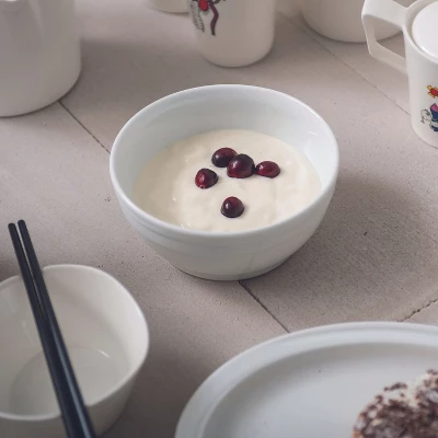 BergHOFF Eclipse 6" Porcelain Cereal Bowl 1 BergHOFF Eclipse 6" Porcelain Cereal Bowl