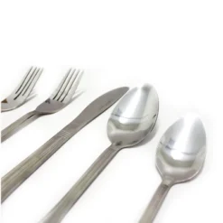 BergHOFF Matte 20Pc 18/10 Stainless Steel Flatware Set, Service For 4