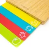 BergHOFF Bamboo Cutting Board Set With 4Pc Multi-colored Flexible Cutting Board, 16.5x 13.4x 1.5" -BergHOFF Store GUEST fcf5204d 6423 43e9 b5ea ace4a000c22f
