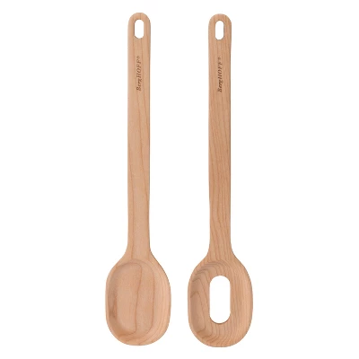 BergHOFF Leo 3Pc Bamboo Salad Bowl Set With Servers 1 BergHOFF Leo 3Pc Bamboo Salad Bowl Set With Servers